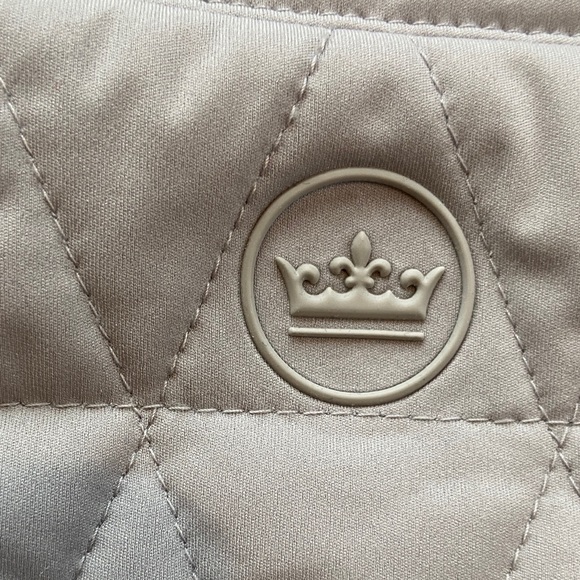 Peter Millar Crown Sport Reversible Quilted Vest Mens XL Gray & Navy Blue - Picture 11 of 15